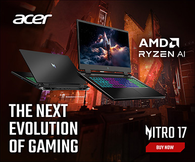 Acer Nitro 17 - The Next Evolution of Gaming; BUY NOW; Limit 2