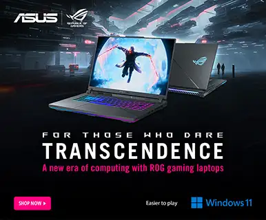 ASUS - For those who dare transcendence. A new era of computing with ROG gaming laptops - Shop Now