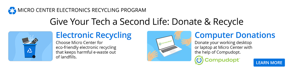 Micro Center recycling program