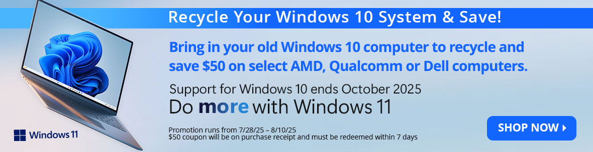 Recycle Your Windows 10 Computer and Save