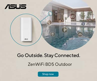 ASUS - Go Outside. Stay Connected. ZenWiFi BD5 Outdoor - SHOP NOW