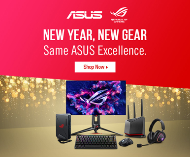 ASUS - New Year, New Gear. Same ASUS Excellence - Shop Now