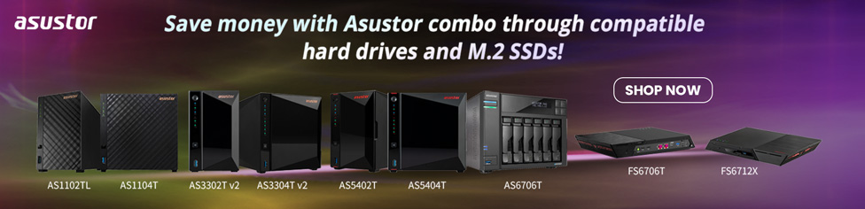 Asustor NAS. More than just storage.