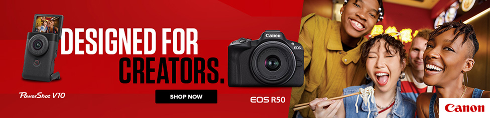 Canon PowerShot V10 and Canon EOS R50