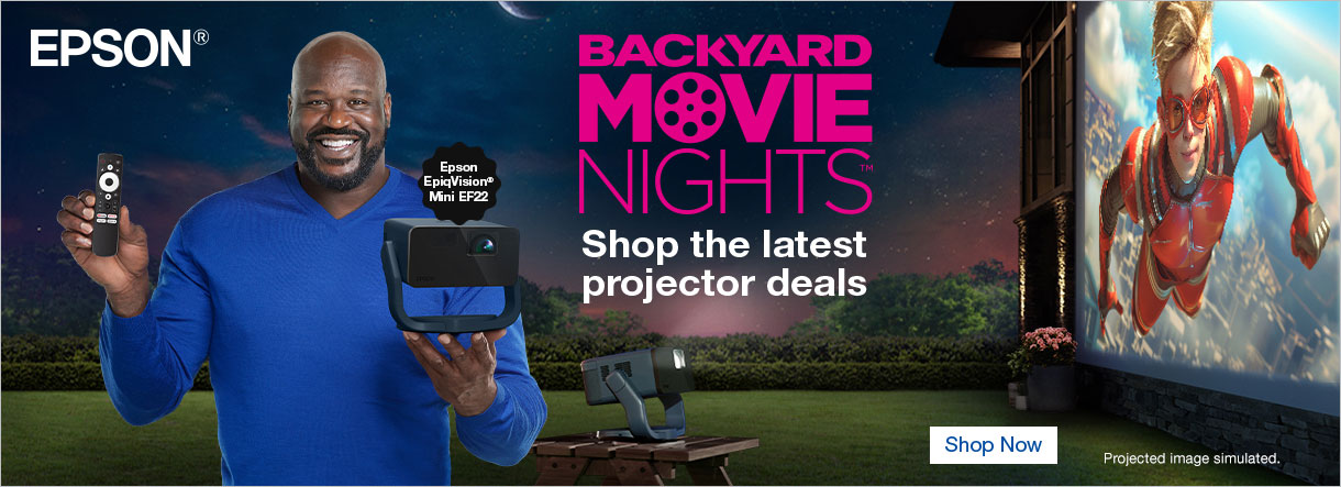 Epson - Backyard Movie Nights. Shop the latest projector deals. Shop Now