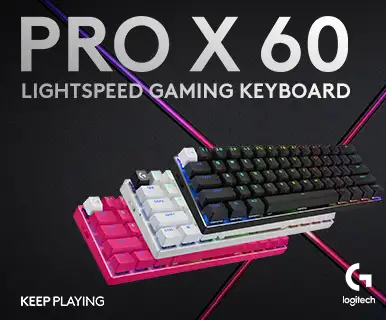 Logitech Pro X 60 - Lightspeed Gaming Keyboard