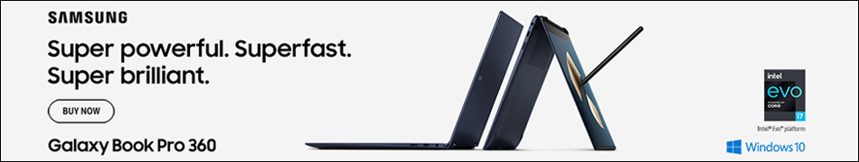 Samsung Super Powerful. Superfast. Super Brilliant. Galaxy Book Pro 360 - Buy Now